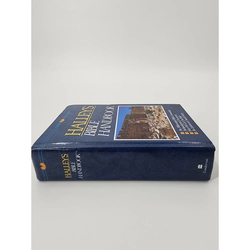 Halleys Bible Handbook Henry H Halley Zondervan Hardcover Commentary Archaeology